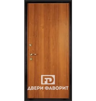 Металлическая дверь в квартиру с ламинатом
